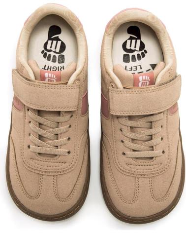 SNEAKERS MTNG 48942 BEIGE CON CHIUSURA A STRAPPO BEIGE