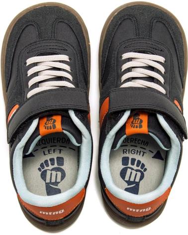 BASKETS DÉCONTRACTÉES MTNG 48942 BLEUES AVEC FERMETURE VELCRO AZUL