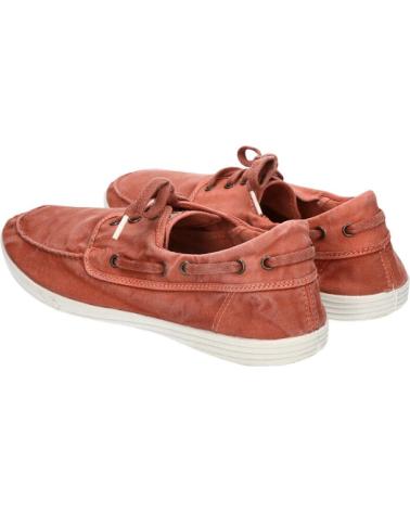 Zapatos de Hombre NATURAL WORLD ZAPATO NAUTICO HOMBRE OLD ELBRUS 303E CANGREJO MARRON
