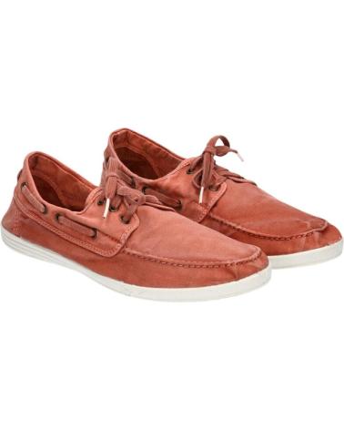 Zapatos de Hombre NATURAL WORLD ZAPATO NAUTICO HOMBRE OLD ELBRUS 303E CANGREJO MARRON
