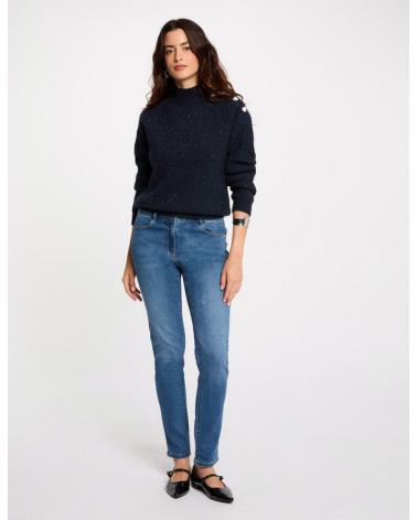 MORGAN VAQUERO SLIM FIT 241-PARDA AZUL AZUL