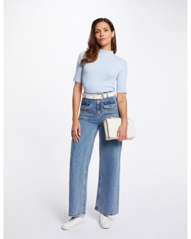 MORGAN VAQUERO WIDE LEG 241-PWIDE AZUL AZUL
