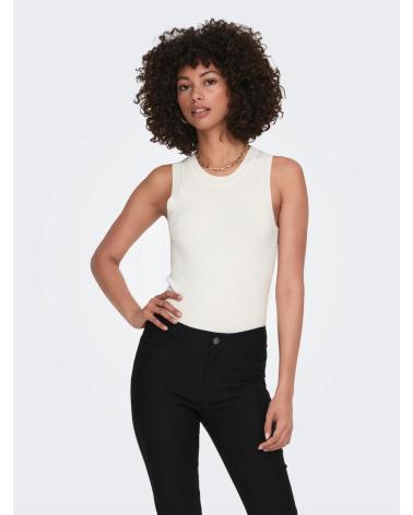 ONLY TOP DE TIRANTES DE PUNTO JDY 15287501 BLANCO BLANCO