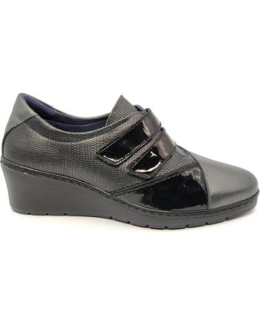 SCARPA NOTTON VELCRO NERO 104 NEGRO