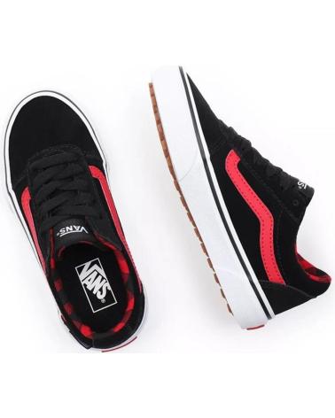 Zapatillas deporte de Mujer VANS OFF THE WALL DEPORTIVOS VANS WARD VANSGUARD -ROJO VN0A5KY79BY1 NEGRO