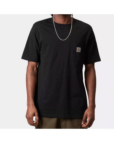 CARHARTT S-S POCKET T-SHIRT DARK NAV MULTICOLORE MULTICOLOR