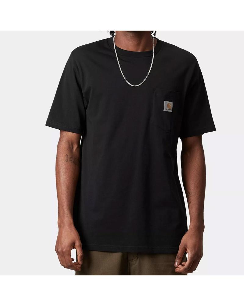 CARHARTT S-S POCKET T-SHIRT DARK NAV MULTICOLORE MULTICOLOR