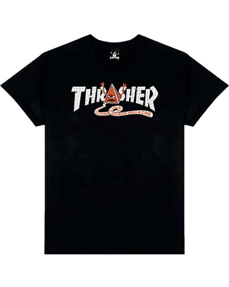 THRASHER CAMISETA X TOY MACHINE PIRAMID TEE B MULTICOLOR