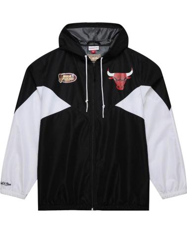 MITCHELL & NESS BLOUSON COUPE-VENT NBA CHICAGO BULLS NOIR/BLANC MULTICOLOR