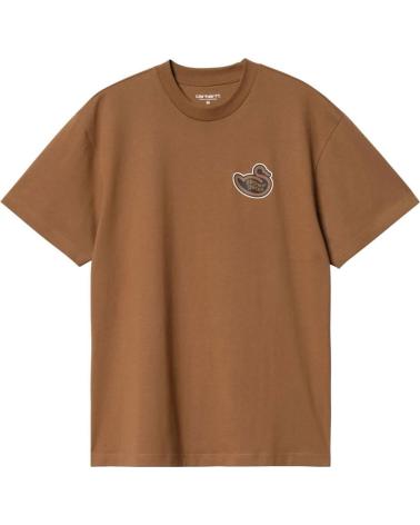 CARHARTT S-S BROWN DUCKS HAM T-SHIRT MARRON MULTICOLOR
