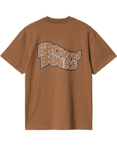 CARHARTT S-S BROWN DUCKS HAM T-SHIRT MARRON MULTICOLOR