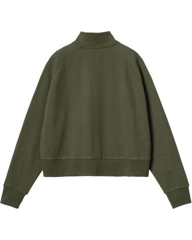 CARHARTT W COLBURN HIGH NECK SWEAT VERT MILITAIRE MULTICOLOR