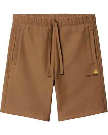 CARHARTT PANTALON CORTO AMERICAN SCRIPT SWEAT MULTICOLOR