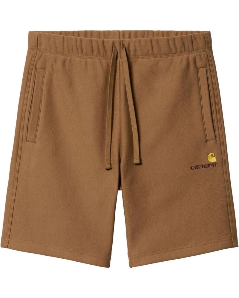 CARHARTT PANTALON CORTO AMERICAN SCRIPT SWEAT MULTICOLOR