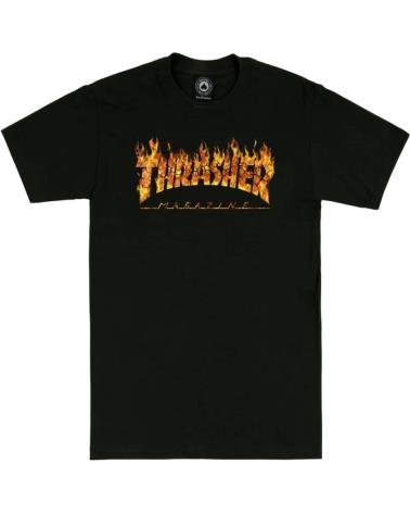THRASHER CAMISETA INFERNO BLACK MULTICOLOR