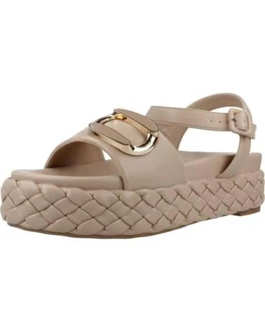 CAFENOIR SANDALIAS DE PLATAFORMA C1HH9112M005 EN BEIGE PARA MUJER
