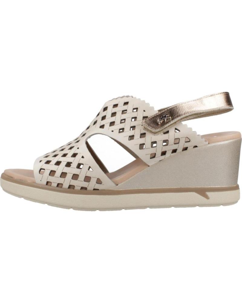 FLUCHOS SANDALIAS MUJER MODELO F1972 COLOR BEIS RAW