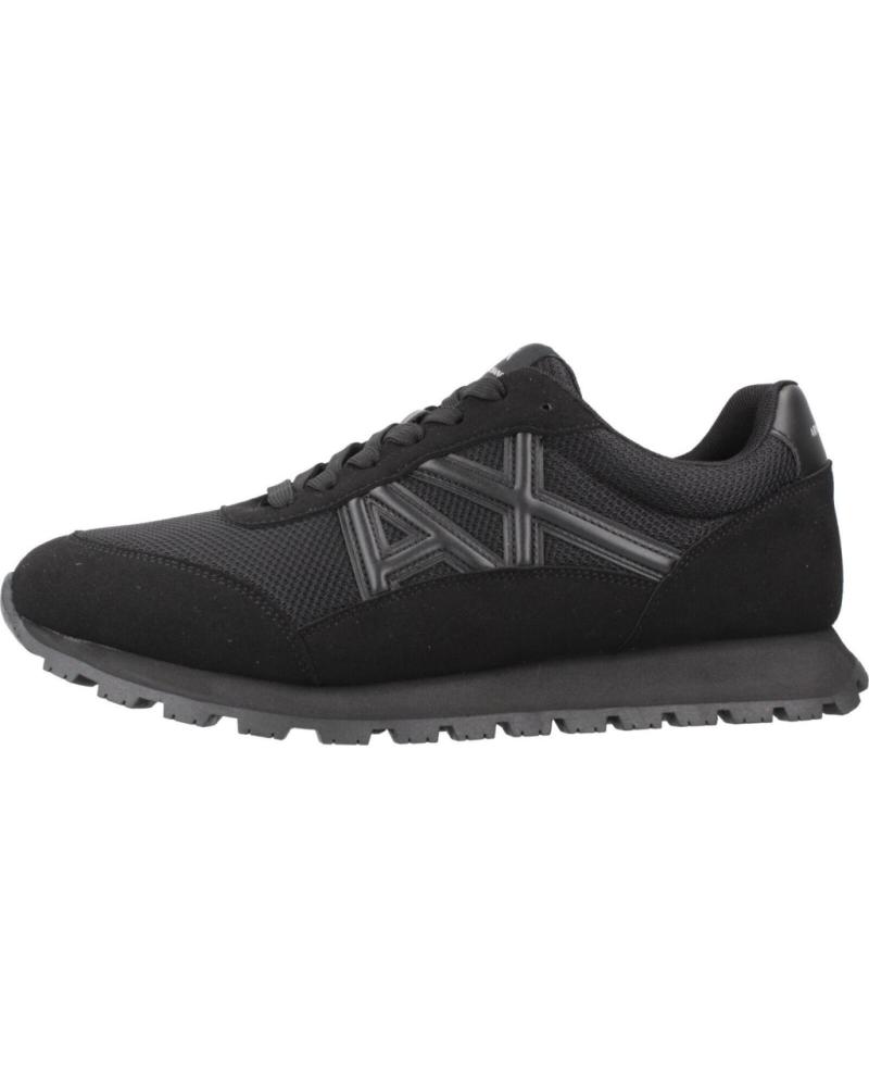 ARMANI EXCHANGE XM001960 AF1938 BLACK SNEAKERS MC005