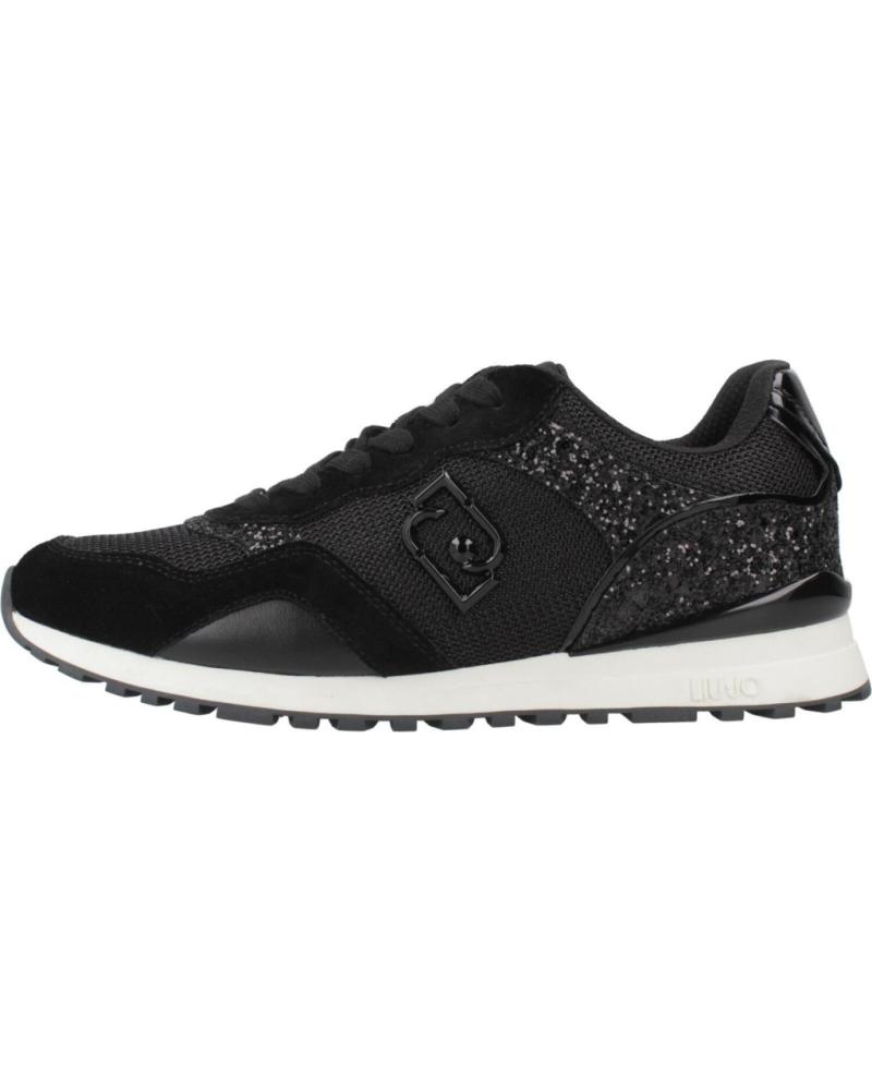 LIU JO ZAPATILLAS MAXI WONDER LOW 02 NEGRO BLACK BLACK