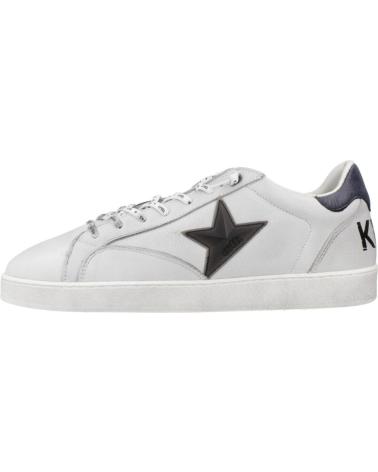 CETTI SNEAKERS C1342 INV26 WHITE WITH BLACK STAR BLANCO