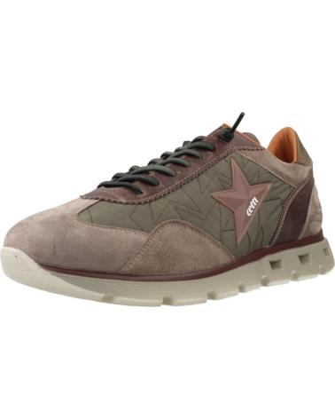 ZAPATILLAS CETTI C1385 INV26 VERDE CAQUI MARRÓN KAKI