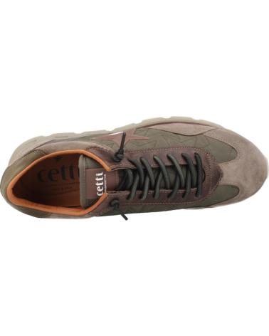 ZAPATILLAS CETTI C1385 INV26 VERDE CAQUI MARRÓN KAKI