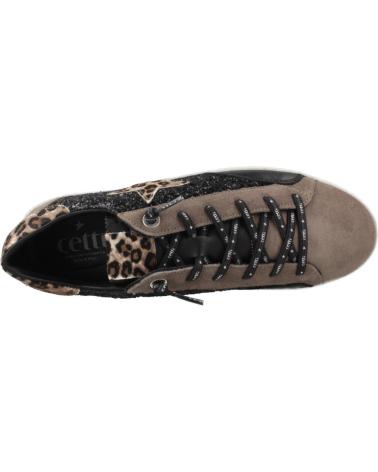 CETTI C1342SRA INV26 PRETO BRILHO E LEOPARDO NEGRO