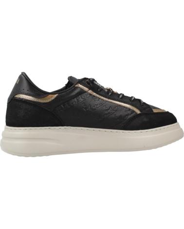 TÊNIS CETTI C1401SRA INV26 PRETOS COM DETALHES DOURADOS NEGRO