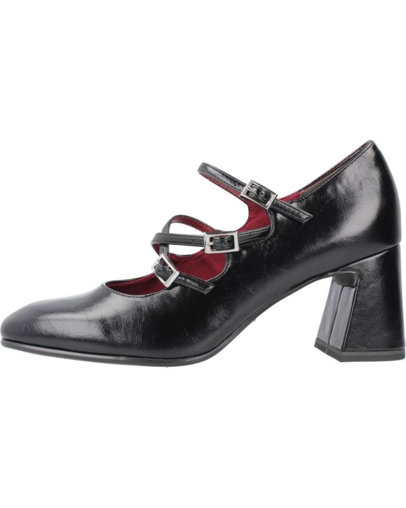 TAMARIS MARY JANE PUMPS MODEL 22458-45 BLACK BLACK