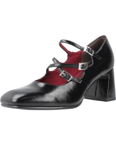 TAMARIS MARY JANE PUMPS MODEL 22458-45 BLACK BLACK