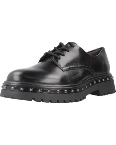 SAPATOS DE ATACADORES TAMARIS MODELO 23748 45 PRETO BLUCHER SOLA TRATORADA BLACK