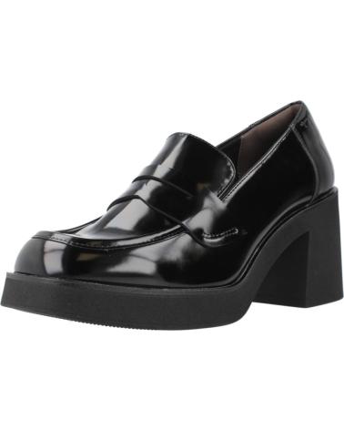 TAMARIS 24410 SCHWARZE LACKLEDER PUMPS MIT BLOCKABSATZ BLACK
