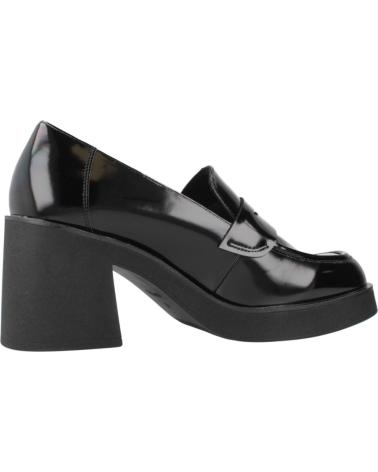 TAMARIS 24410 SCHWARZE LACKLEDER PUMPS MIT BLOCKABSATZ BLACK