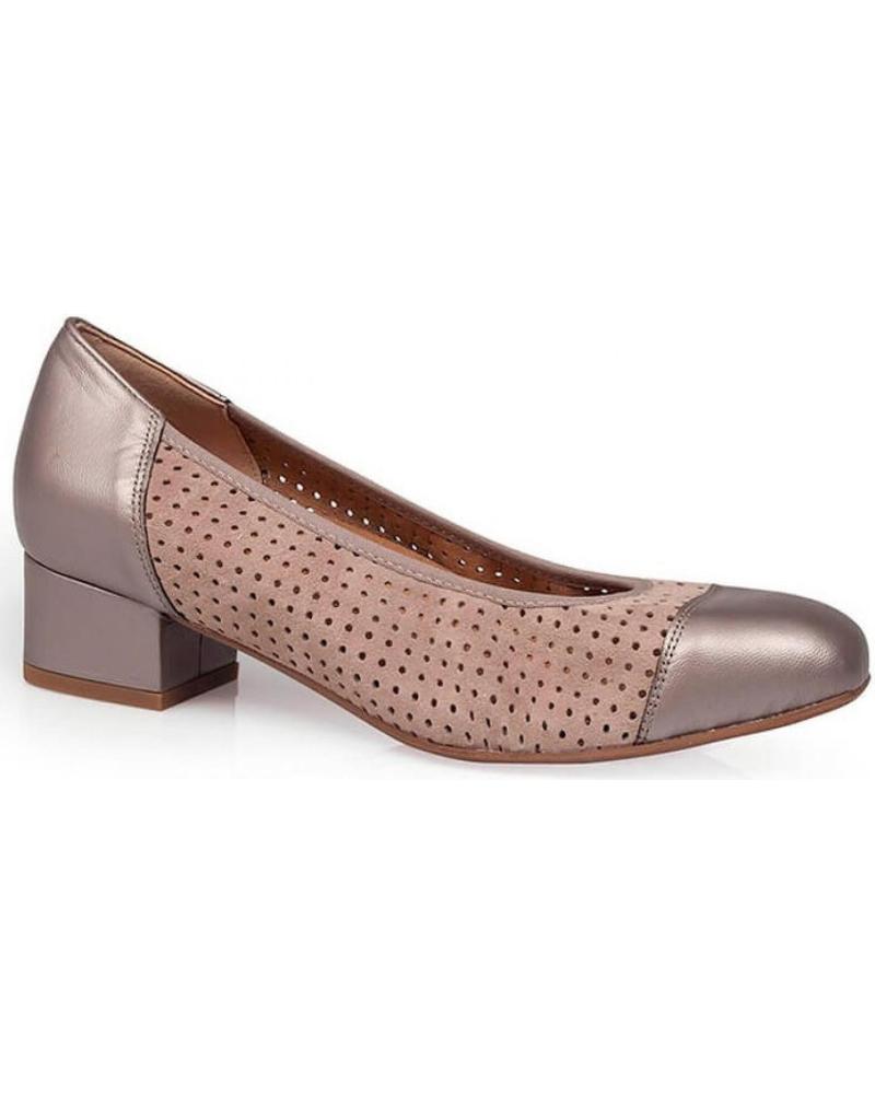 Zapatos de tacón de Mujer CALZAMEDI ZAPATOS TACON CONFORT MUJER BEIGE