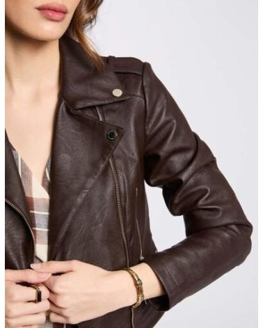Accueil-MORGAN-CHAQUETA-MUJER-CORTE-RECTO-202-GRAMMO-N-MARRóN