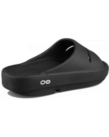 Chanclas de Mujer y Hombre OOFOS OOAHH BLACK