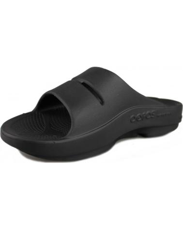 Chanclas de Mujer y Hombre OOFOS OOAHH BLACK