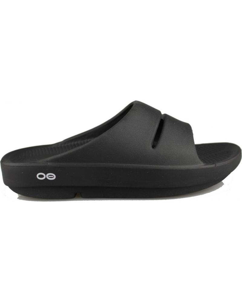 Chanclas de Mujer y Hombre OOFOS OOAHH BLACK