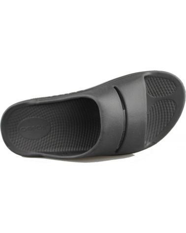 Chanclas de Mujer y Hombre OOFOS OOAHH BLACK