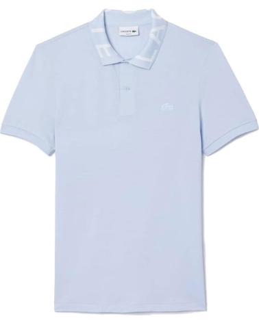 LACOSTE POLO RIBBED DE MANGA CORTA MULTICOLOR