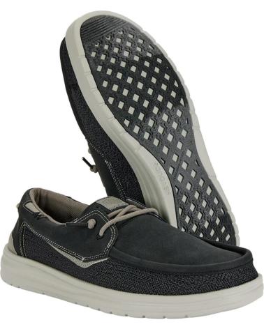 HEY DUDE NÁUTICO WELSH GRIP CLASSIC MESH HD43154 0NT NEGRO NEGRO