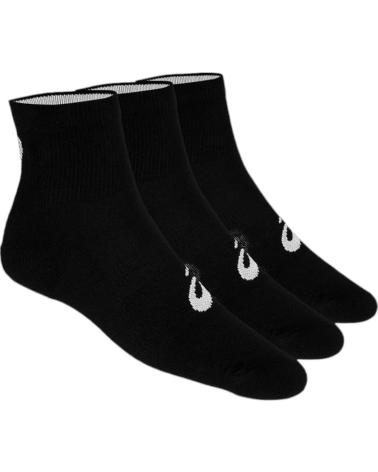 Calzini-sportivi-da-uomo-ASICS-CALCETINES-3PPK-QUARTER-3-PARES-155205-0900-SOCKS-RUNN-NEGRO