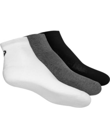 ASICS CALCETINES 3PPK QUARTER 3-PAR BLANCO GRIS NEGRO 155205-0701 MULTICOLOR