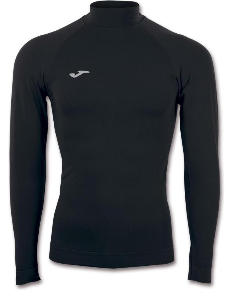 JOMA BRAMA CLASSIC BLACK LONG SLEEVE THERMAL SHIRT NEGRO