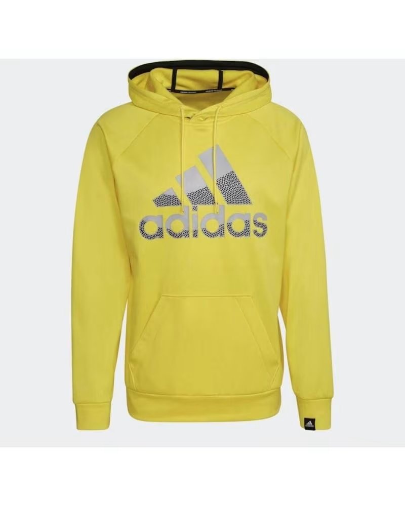 MOLETOM COM CAPUZ ADIDAS GG BIG BOS HD AMARELO HK9826 AMARILLO
