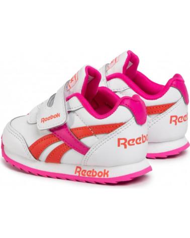 SCARPE REEBOK CLJOG 2KC FW8965 BIANCO ROSA ROSSO CLARO
