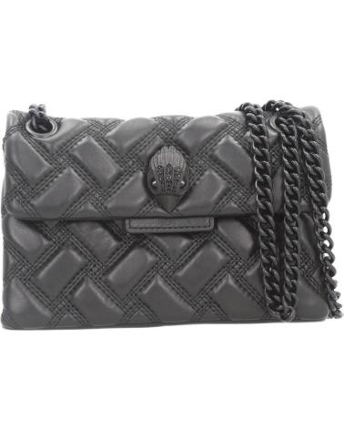 BOLSO BANDOLERA MINI KENSINGTON DRENCH NEGRO - KURT GEIGER LONDON BLACK00