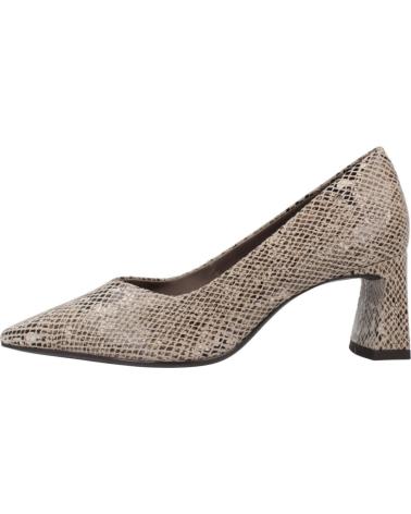 DÉCOLLETÉ TAMARIS MODELLO 22453 STAMPA ANIMALIER BEIGE SERPENTE BEGSNK