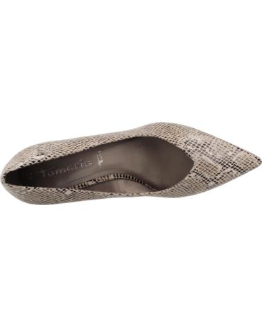 DÉCOLLETÉ TAMARIS MODELLO 22453 STAMPA ANIMALIER BEIGE SERPENTE BEGSNK