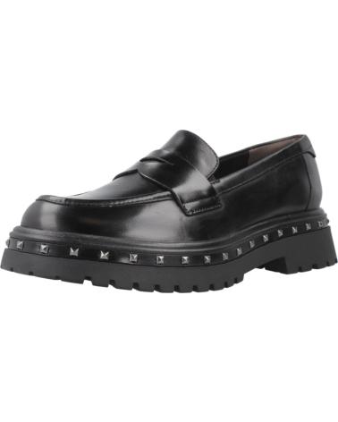 MOCASSINS TAMARIS 24767 PRETOS COM SOLA TRATORADA E TACHAS BLACK